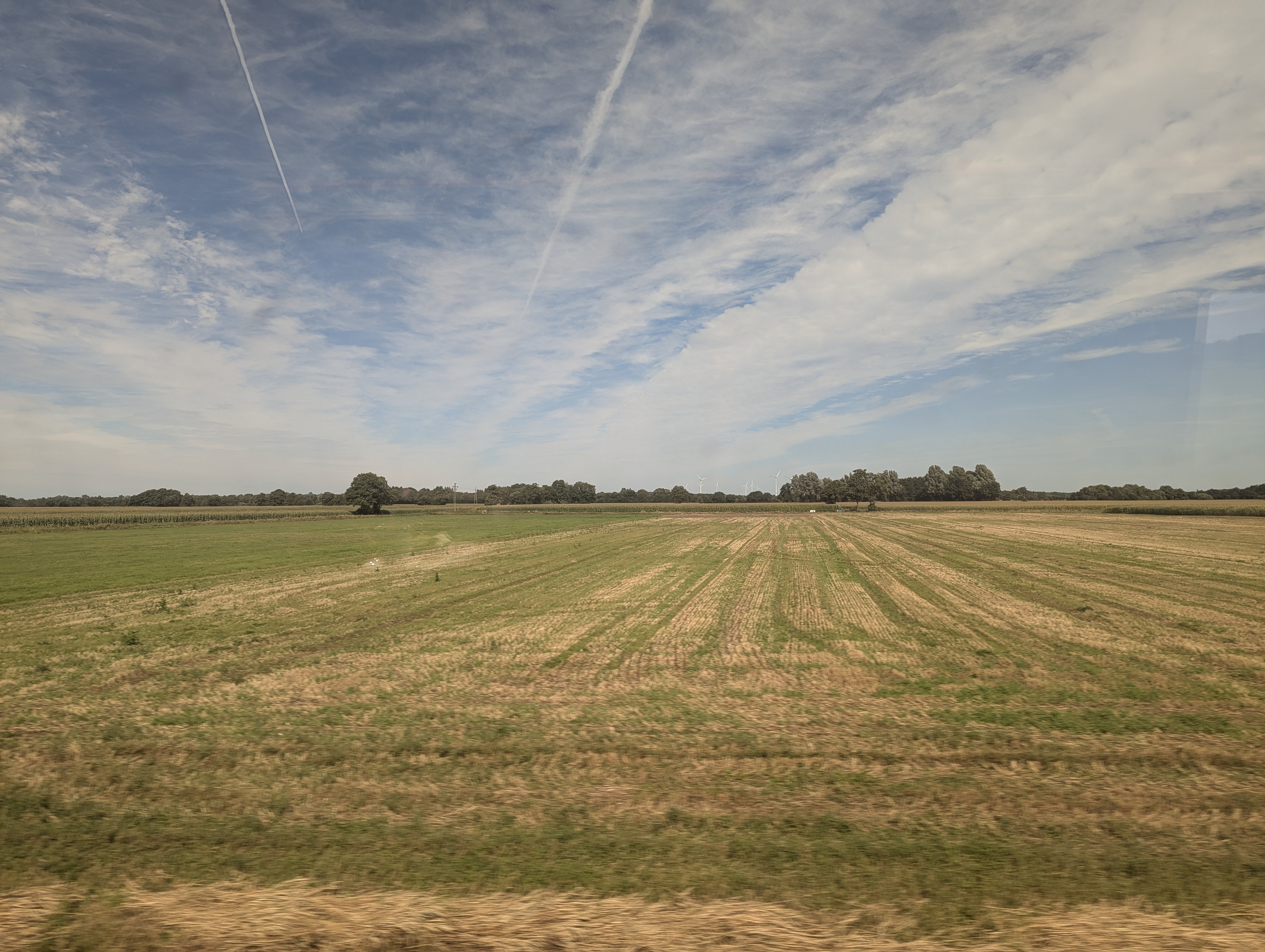Train to Muenster, Germany